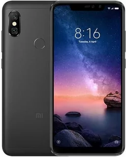 Xiaomi Redmi Note 6 Pro 32GB Dual Sim Czarny - Telefony komórkowe - miniaturka - grafika 1