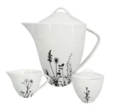Cukiernice - Zestaw do herbaty Garden (imbryk, dzbanek na mleko, cukiernica) - miniaturka - grafika 1