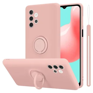 Pokrowiec Do Samsung Galaxy A32 4G w LIQUID RÓŻOWY Etui TPU Obudowa Ochronny Case Cover Plecki Cadorabo - Etui i futerały do telefonów - miniaturka - grafika 1