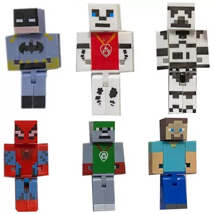 WKS, MINECRAFT Duży Zestaw Figurek + Akcesoria - Figurki dla dzieci - miniaturka - grafika 1