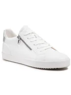 Sneakersy damskie - Geox Sneakersy D Blomiee A D026HA 000BC C1405 Biały - miniaturka - grafika 1