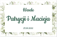 Wesele i ślub - Plakat Weselny personalizowany - 60x40 cm - miniaturka - grafika 1