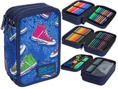 Piórniki - CoolPack Piórnik Potrójny Z Wyposażeniem Jumper 3 Twist - miniaturka - grafika 1