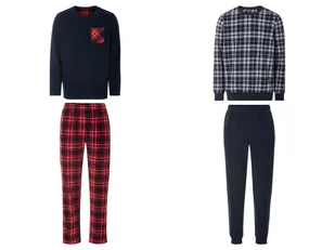 LIVERGY® Piżama męska z polaru - Piżamy męskie - miniaturka - grafika 1