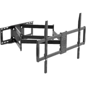 Uchwyty do telewizora - Uchwyt GOLDENLINE do TV 50-120 TM9120FMS regulowany w pionie i poziomie Czarny - miniaturka - grafika 1