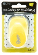 Przybory szkolne - Dalprint Dziurkacz ozdobny 2.5cm Paproć 110-329 - miniaturka - grafika 1