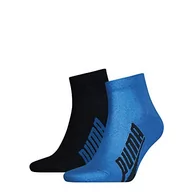 Skarpetki damskie - PUMA Skarpety uniseks, granatowy/szary/Strong Blue, 39/42 EU - miniaturka - grafika 1