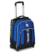 Plecaki - Seven Inter Big Trolley Stała szkoła piłkarska, niebieski, 2 w 1, podwójne zastosowanie, wózek i plecak, szkoła podstawowa, dziecko, Niebieska, Taglia unica, Casual - miniaturka - grafika 1