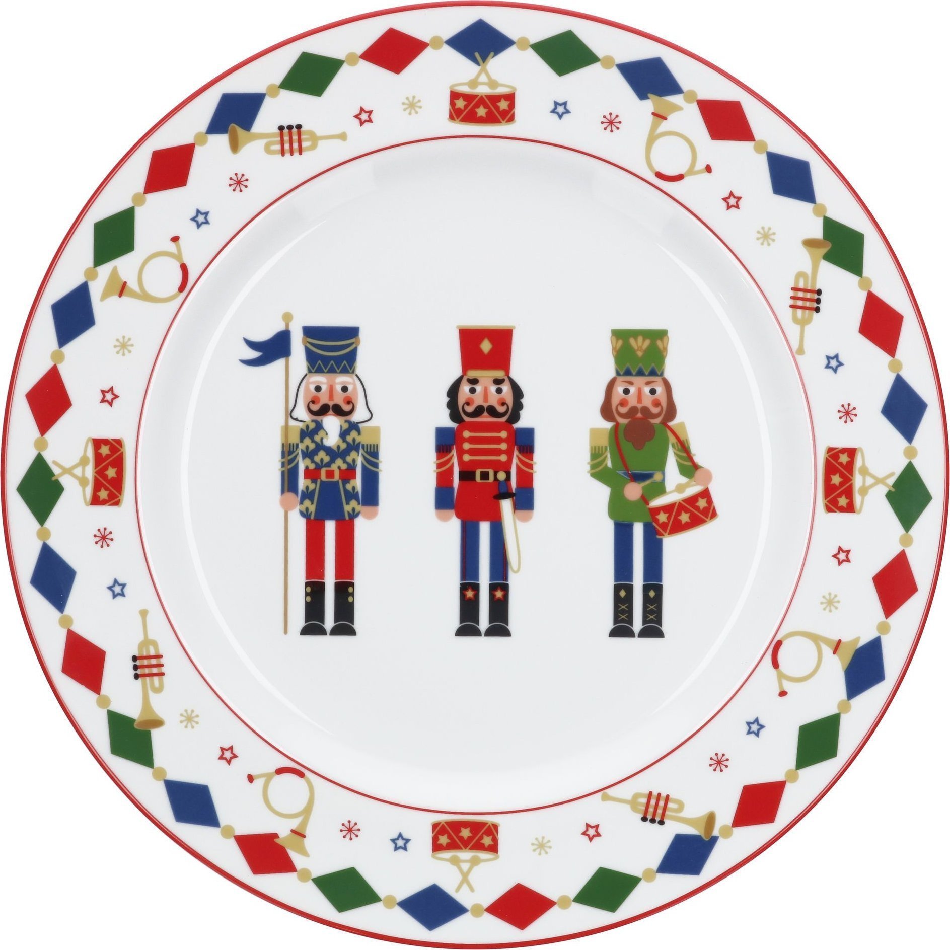 ROSE&TULIPANI THE CHRISTMAS BAND Okrągła taca do serwowania 31 cm