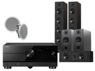 Kino domowe - Yamaha RX-A6A (czarny) + Diva 6 + 3 + 7 (czarny) + RD 280 - miniaturka - grafika 1