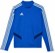 Bluzy dla chłopców - Adidas unisex dzieci Tiro19 Tr Topy bluza Bold Blue/White 15-16 Years DT5279 - miniaturka - grafika 1