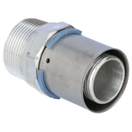 Łączniki, trójniki, kształtki - Uponor S-Press złączka z gwintem zewn. 40-R1 1/4"MT - miniaturka - grafika 1