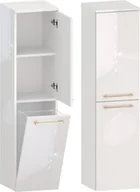 Szafki łazienkowe - Słupek Łazienkowy ROSEN 35 2D K P- Uchwyt Złoty - miniaturka - grafika 1