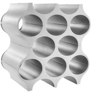 Koziol Stojak na butelki SET-UP kolor organic grey B07MNXKZRM - Pozostałe akcesoria barmańskie - miniaturka - grafika 1