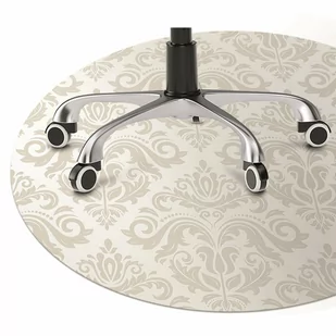 Podkładka pod krzesło obrotowe Orientalny wzór fi100 cm - Podnóżki, podpórki, podkładki - miniaturka - grafika 1