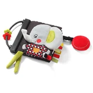 Zabawki interaktywne dla dzieci - BabyOno Książeczka Sensoryczna Kontrastowa Gryzak - miniaturka - grafika 1