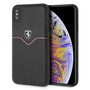 Ferrari Hardcase do iPhone XS Max czarny Off Track Victory FEOVEHCI65BK - Etui i futerały do telefonów - miniaturka - grafika 1