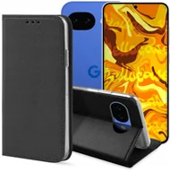 Etui i futerały do telefonów - Etui z Klapką Do Google Pixel 10a Czarne, Zamykane, Magnetyczne, Kabura - miniaturka - grafika 1