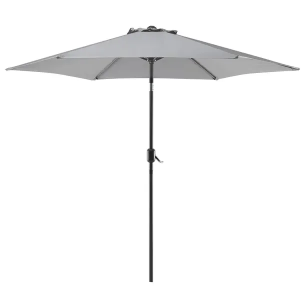 Parasol ogrodowy ⌀ 270 cm ciemnoszary VARESE