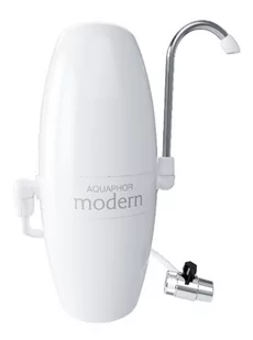 Aquaphor Filtr nakranowy Modern biały + wkład 126863 - Akcesoria i części AGD - miniaturka - grafika 1
