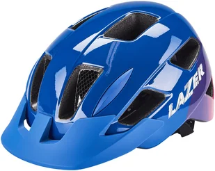 Lazer Gekko Kask z moskitierą Dzieci, blue pink One Size | 50-56cm 2021 Kaski dla dzieci FA003716117 - Kaski rowerowe - miniaturka - grafika 1