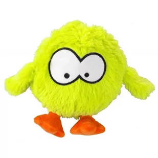 COOCKOO Coockoo Bouncy interaktywna pluszowa zabawka limonkowa 28 x 19cm PCOO008 - Zabawki dla psów - miniaturka - grafika 1