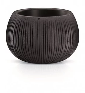 Prosperplast Doniczka z wkładem Beton Bowl DKB290 czarny beton AP_219280 - Donice - miniaturka - grafika 1