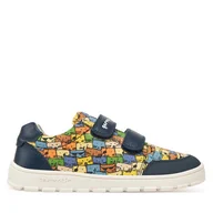 Buty dla chłopców - Kapcie Garvalin 252503 S Granatowy - miniaturka - grafika 1