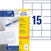 Etykiety do drukarek - Avery Etykiety samoprzylepne 70,0x50,8 białe 3669 - miniaturka - grafika 1