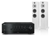 Zestawy stereo - Yamaha R-N800A (czarny) + 603 S3 (biały) - miniaturka - grafika 1