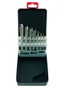 Gwintowniki - Zestaw gwintowników maszynowych M3-M12 ABRABORO, HSS-G [14 cz.] - miniaturka - grafika 1