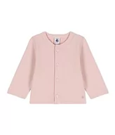 Swetry damskie - Petit Bateau Chłopięcy kardigan A08F2, różowy, solny, 18 miesięcy, Różowy sól, 18 miesi?cy - miniaturka - grafika 1