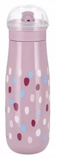 Kubek Bidon Mini-Me Flip 450 Ml 12M+ Róż  Nuk - Kubki dla dzieci - miniaturka - grafika 1