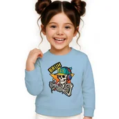 Bluzy dla dziewczynek - BLUZA DZIECIĘCA 67 SIX SEVEN VIRAL BRUH 146-152 DLA CHŁOPCA DZIEWCZYNKI - miniaturka - grafika 1