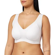 Biustonosze - Sloggi Bralette Zero Feel Ex Damski Biustonosz Sportowy, Biały, XS - miniaturka - grafika 1