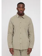 Koszule męskie - MAZINE Koszula sztruksowa w kolorze beżowym - miniaturka - grafika 1