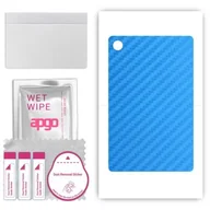 Akcesoria do tabletów i e-booków - folia naklejka skórka strukturalna na TYŁ do TCL Tab 10 FHD 4G - Carbon Niebieski - apgo SKINS - miniaturka - grafika 1