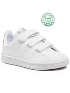 Sneakersy damskie - adidas Buty Stan Smith Cf C FX7539 Ftwwht/Ftwwht/Silvmt - miniaturka - grafika 1