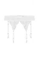 Skarpetki damskie - Pas Do Pończoch Iris Julimex Biały  S - miniaturka - grafika 1