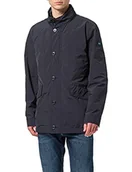 Kurtki męskie - Pierre Cardin kurtka męska dluga, niebieski, 24 - miniaturka - grafika 1