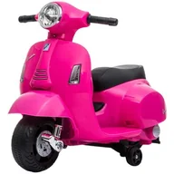 Pojazdy elektryczne dla dzieci - Jeździk Dla Dziecka Na Akumulator Skuter Vespa Fuksja - miniaturka - grafika 1