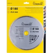 Tarcze do pił - Tarcza diamentowa do cięcia na mokro pełna 180 x 25,4 mm Condor - miniaturka - grafika 1