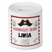 Skarbonki - Skarbonka 330 ml Dla Liwii Córki Dziecka Prezent z Nadrukiem ze Zdjęciem - miniaturka - grafika 1