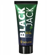 Balsamy i kremy do opalania - Bronzer dla Mężczyzn DO OPALANIA SOLEO BASIC BLACK JACK 150ml - miniaturka - grafika 1