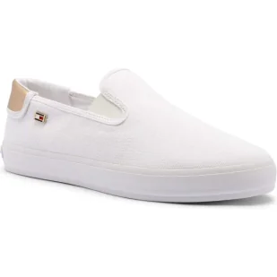 Tommy Hilfiger Slip on - Trampki damskie - miniaturka - grafika 1