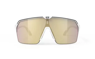 RUDY PROJECT Okulary przeciwsłoneczne SPINSHIELD AIR white matte multilaser gold - Okulary sportowe - miniaturka - grafika 2