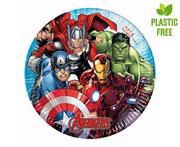 Naczynia i sztućce jednorazowe - GoDan Talerzyki papierowe Mighty Avengers 8szt 4934852 - miniaturka - grafika 1