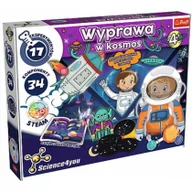 Zabawki konstrukcyjne - Science 4 You - Wyprawa w kosmos TREFL - miniaturka - grafika 1