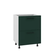 Meble kuchenne - Asti Szafka Dolna Ds-60-2W_Modern Zielony Mat - miniaturka - grafika 1