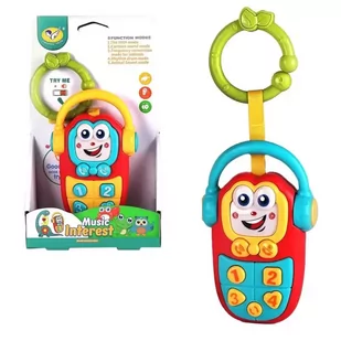Grzechotka - telefon - Askato - Grzechotki dla dzieci - miniaturka - grafika 1